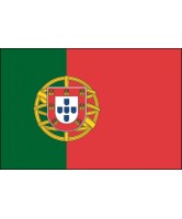 Pavillon Portugal en étamine de 30x45 cm