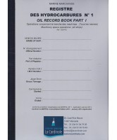 Registre Hydrocarbures N° 1 Machine Tous Navires / Oil Record Book Part I Machinery (All ships)