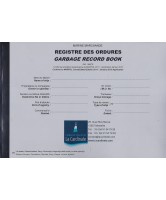 Journal des poubelles et déchets / Garbage's record Book Conforme Marpol Journal des poubelles et déchets / Garbage's record Book Conforme Marpol