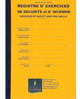 Registre des exercices de Sécurité et Incendie /Register of Safety and Fire Drills 