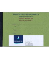 Registre des médicaments pour Dotation Médicale C Registre des médicaments pour Dotation Médicale C