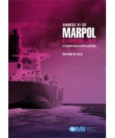 Annexe VI de MARPOL et code nox 2008 et directives d'application, 2013