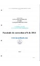 Fascicule Corrections N°6 Album des pavillons SHOM 2013