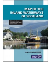 Map of the Inland Waterways of Scotland