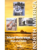 Map Inland Waterways of North America