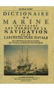 Dictionnaire de marine contenant les termes de la navigation et de l'architecture navale