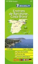 Carte Michelin Environs de Barcelone, Costa Brava - 1/150 000