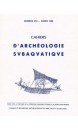 Cahiers d‘Archéologie Subaquatique Vol VIII