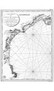 Carte Ancienne - Carte réduite des côtes de France sur la Méditerranée (1817)