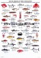 Poster Poissons et Crustacés de l'Amérique du Sud - South American Fish & Shellfish