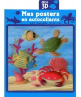 Les animaux de la mer : mes posters en autocollants