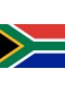 Pavillon Afrique du Sud en étamine de 30x45 cm