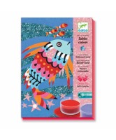 Sables color&eacute;s - Arcs en ciel poisson