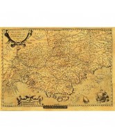 Carte Ancienne Provence en 1605