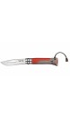 Couteau Opinel N°08 Outdoor Rouge