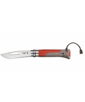 Couteau Opinel N°08 Outdoor Rouge