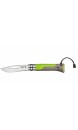 Couteau Opinel N°08 Outdoor Vert