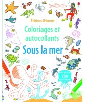 Sous la mer : coloriages et autocollants