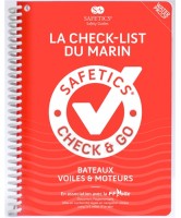 La check-list du marin : Safetics, check & go : bateaux voiles & moteurs 