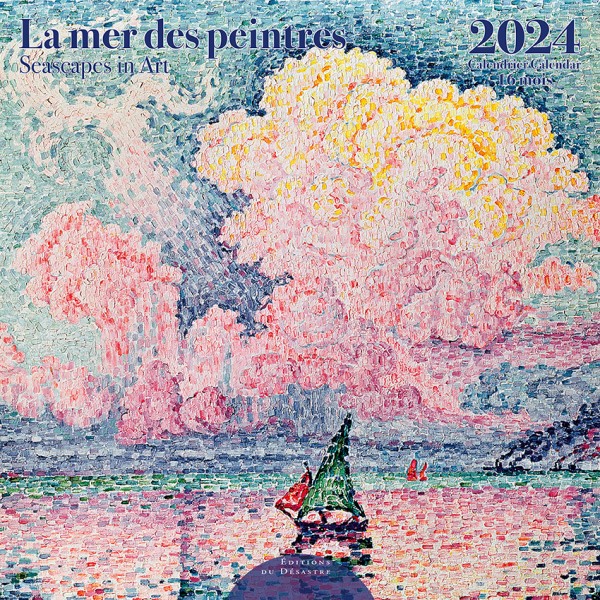 CALENDRIER 2024 LA MER DES PEINTRES - Librairie Maritime LA CARDINALE