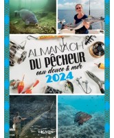 Almanach du pêcheur 2024 : eau douce & mer
