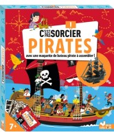 C'est pas sorcier ! : pirates : avec une maquette de bateau pirate à assembler !