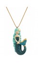 colier sirene lovely charms mermaid