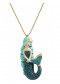 colier sirene lovely charms mermaid