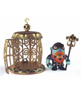 Figurine  pirate Gnomus & Ze cage