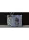 Tote bag gris vagues 