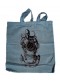 Tote bag gris vagues 