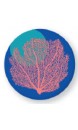 Magnet rond corail