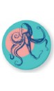 Magnet rond octopus 