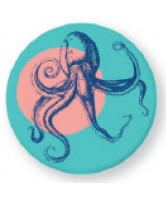 Magnet rond octopus 