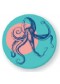 Magnet rond octopus 