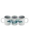 Mug vintage en métal poulpe
