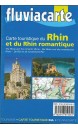 Carte touristique du Rhin