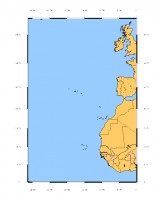 Modèle bathymétrique de l'Océan Atlantique Nord-Est