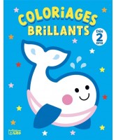 Les animaux de la mer : coloriages brillants, d&egrave;s 2 ans