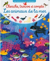 Les animaux de la mer : cherche, trouve et compte