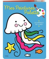 Les animaux de la mer : mes peintures palette