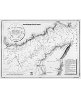 Carte ancienne - Plan du Goulet de Brest (1816)