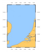 Entrée de la Mer du Nord - Du Pas de Calais à Dogger Bight et à Friesland Junction