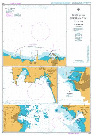 Ports on the North and West Coasts of Sardegna
