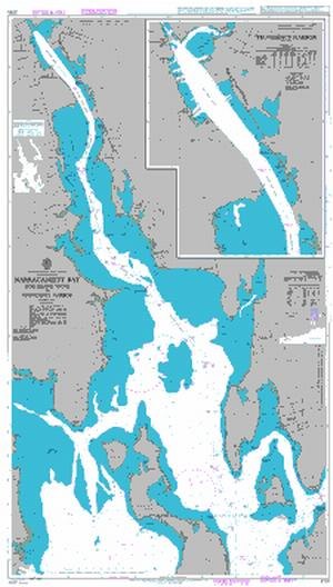 Narragansett Bay  Hog Island Shoal to Providence Harbor
