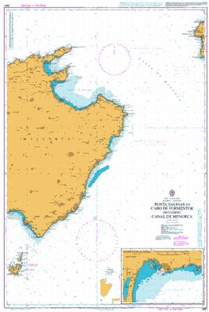 Punta Salinas to Cabo de Formentor including Canal de Men