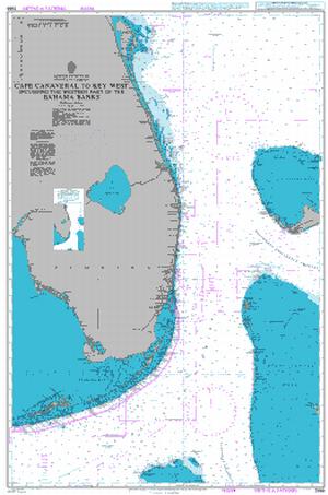 Cape Canaveral to Key West including the Western Part of