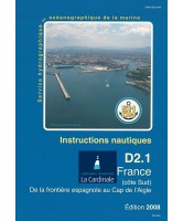Instruction Nautique D21 - France (côte Sud) : de la frontière espagnole au cap de l'Aigle version numérique