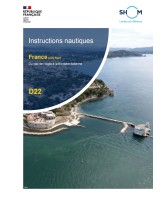 Instruction Nautique D22 - France (côte Sud) : du cap Croisette à la frontière italienne Instruction Nautique D22 - France (côte Sud) : du cap Croisette à la frontière italienne