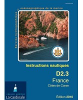 Instruction Nautique D23 - France : côtes de Corse version numérique